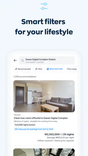 LiveAnywhere-Short term rental screenshot