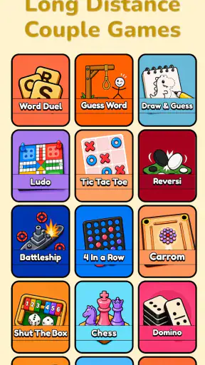 Lovora: Couple Games & Widgets screenshot