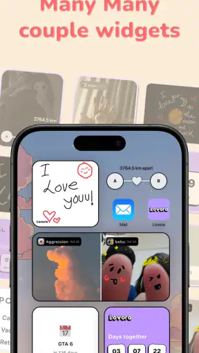 Lovora: Couple Games & Widgets screenshot