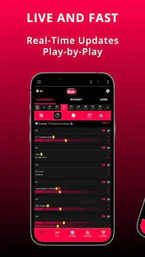 MagicGoals Live Audio Football screenshot