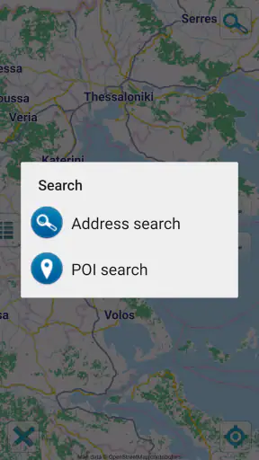 Map of Greece offline screenshot
