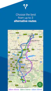 MapFactor Navigator screenshot