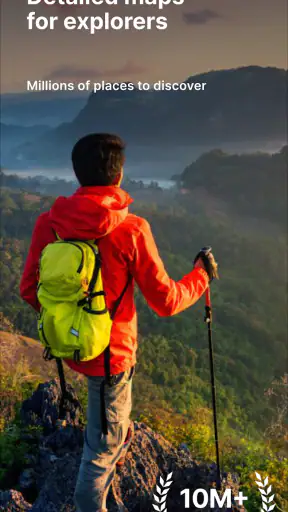 Mapy.com: Offline Outdoor Maps screenshot