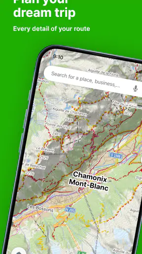 Mapy.com: Offline Outdoor Maps screenshot