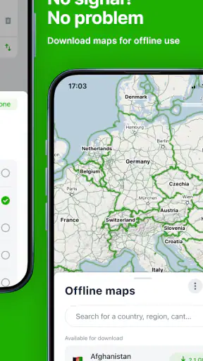 Mapy.com: Offline Outdoor Maps screenshot