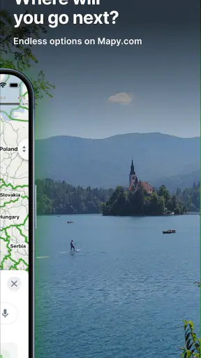 Mapy.com: Offline Outdoor Maps screenshot