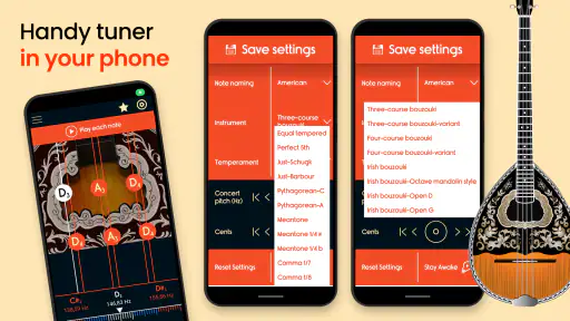 Master Tuner Bouzouki screenshot