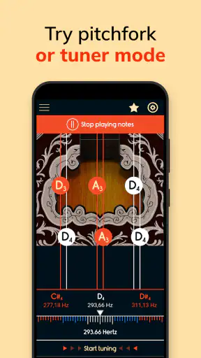 Master Tuner Bouzouki screenshot