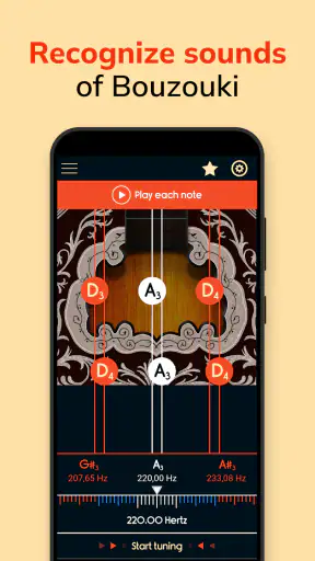 Master Tuner Bouzouki screenshot