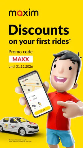 maxim — order a taxi & food screenshot