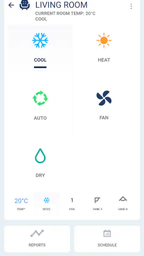 MELCloud Home screenshot