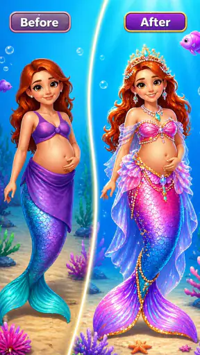 Mermaid Mom : Daycare Games screenshot
