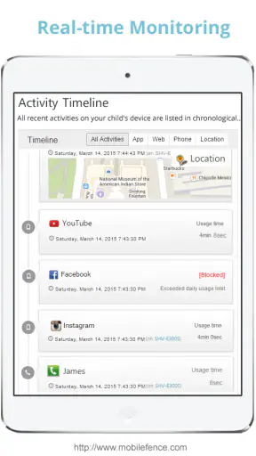 MobileFence - Parental Control screenshot