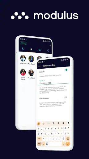 modulus VoIP SoftPhone screenshot