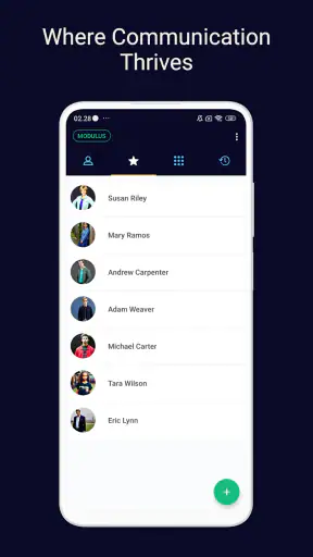 modulus VoIP SoftPhone screenshot