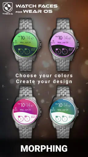 Morphing Watch Face screenshot