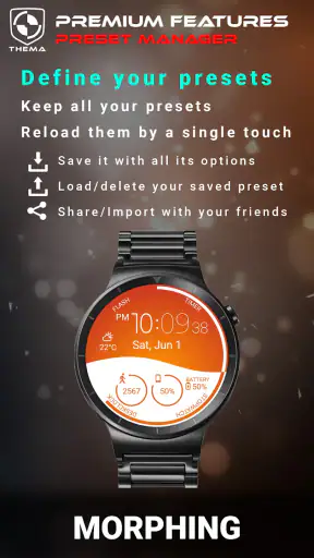 Morphing Watch Face screenshot