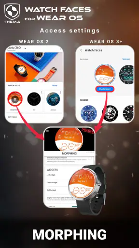 Morphing Watch Face screenshot