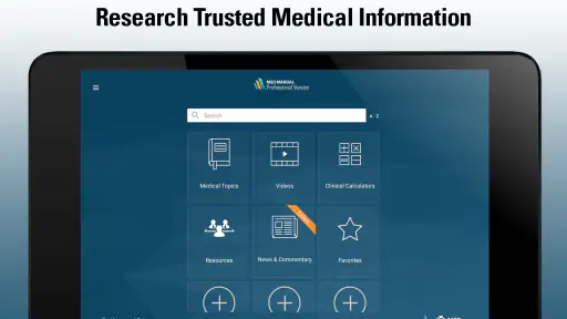 MSD Manual Professional screenshot