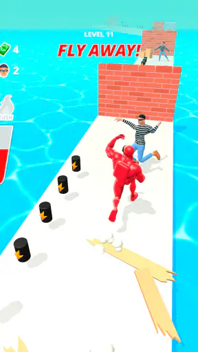 Muscle Rush - Smash Running screenshot