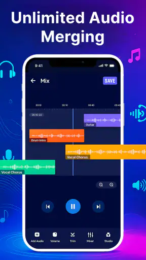 Music Audio Editor & Equalizer screenshot