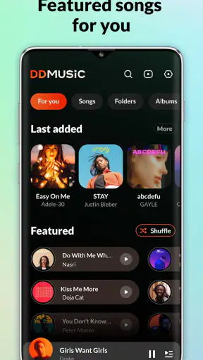Music Player & MP3 - DDMusic screenshot