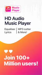 Muzio I Music Player & MP3 App screenshot