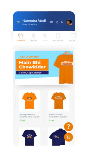 Narendra Modi App screenshot