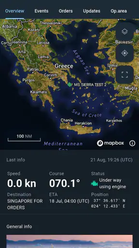 NAVTOR NavFleet screenshot