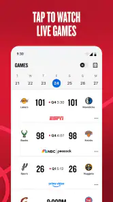 NBA: Live Games & Scores screenshot