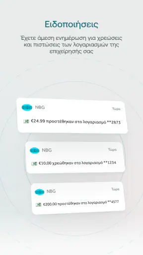 NBG Business Mobile Banking screenshot