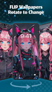 Neon Love θέμα screenshot