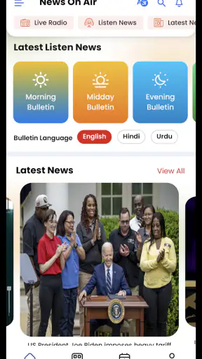 NewsOnAir screenshot