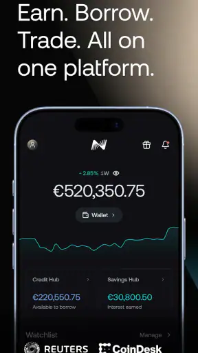 Nexo: Crypto Wealth Platform screenshot