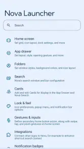 Nova Launcher: Home Screen screenshot