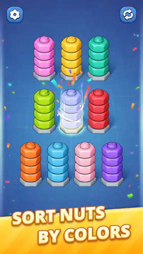 Nut Sort Magic - Puzzle Game screenshot
