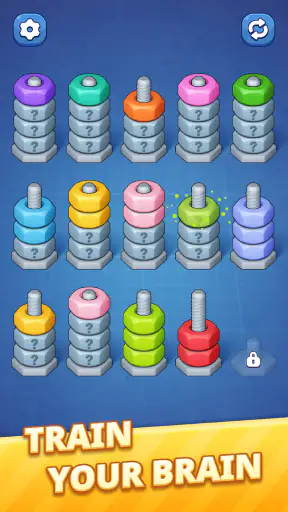 Nut Sort Magic - Puzzle Game screenshot