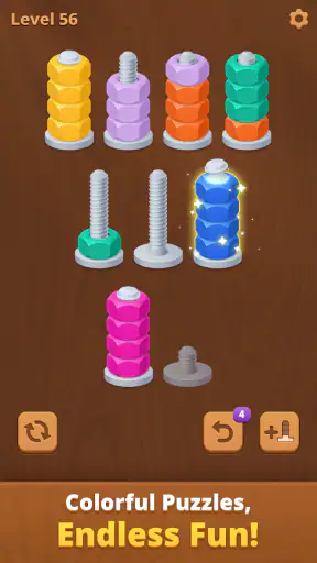 Nut Sort Puzzle: Sorting Games screenshot