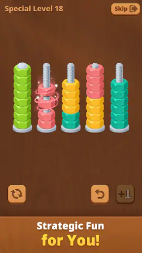 Nut Sort Puzzle: Sorting Games screenshot