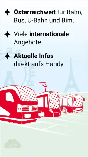 ÖBB Tickets screenshot