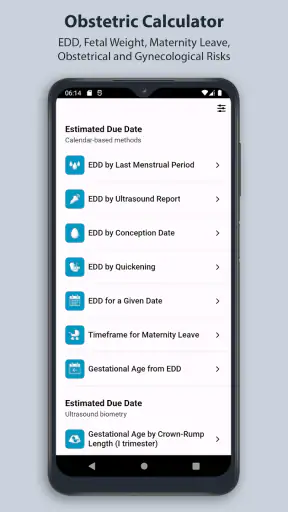 Obstetric Calculator screenshot
