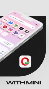 Opera Mini web browser screenshot