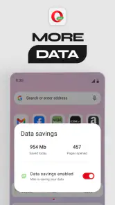 Opera Mini web browser screenshot