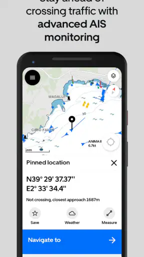 Orca: Boat GPS, Charts, Routes screenshot