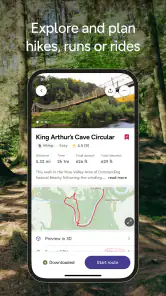 OS Maps: Walk, Hike, Run, Bike screenshot