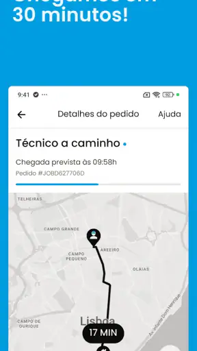 OSCAR: serviços para casa screenshot