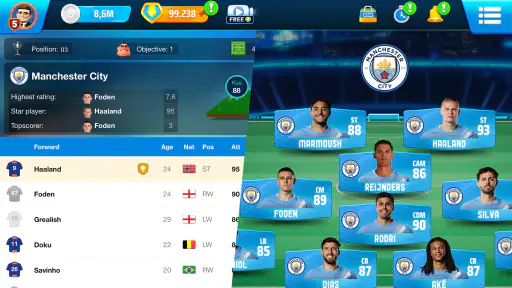 OSM 26 - Football Manager game screenshot