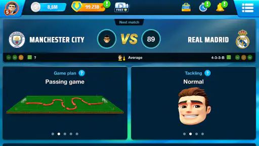 OSM 26 - Football Manager game screenshot