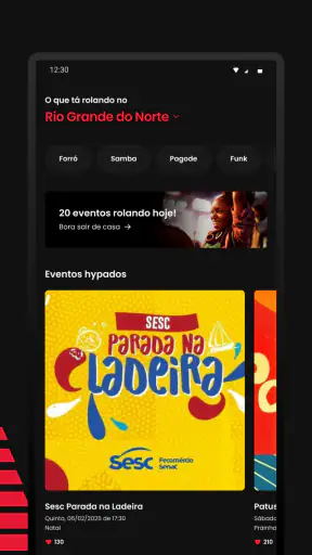 Outgo: Crie e viva eventos screenshot