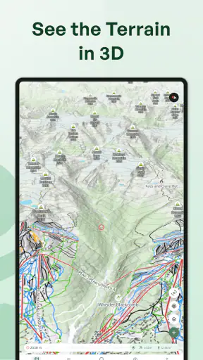 Outmap: Ski & Snowboard Maps screenshot